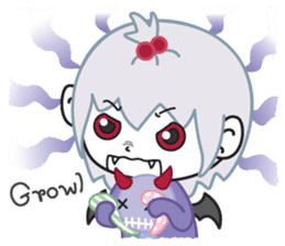 Jaokaa Cute Vampire (Eng) sticker #6819654