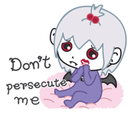 Jaokaa Cute Vampire (Eng) sticker #6819655