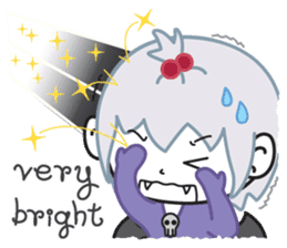 Jaokaa Cute Vampire (Eng) sticker #6819657