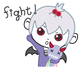 Jaokaa Cute Vampire (Eng) sticker #6819666