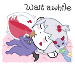 Jaokaa Cute Vampire (Eng) sticker #6819670