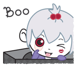 Jaokaa Cute Vampire (Eng) sticker #6819673