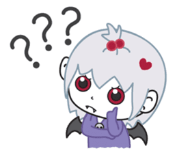 Jaokaa Cute Vampire (Eng) sticker #6819680
