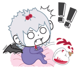 Jaokaa Cute Vampire (Eng) sticker #6819681