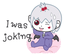 Jaokaa Cute Vampire (Eng) sticker #6819682