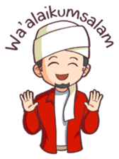 Aa Bim The Happy Moslem sticker #6819769