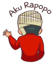 Aa Bim The Happy Moslem sticker #6819774