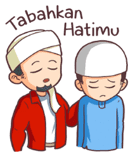 Aa Bim The Happy Moslem sticker #6819780