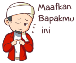 Aa Bim The Happy Moslem sticker #6819781