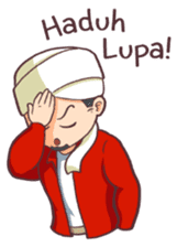 Aa Bim The Happy Moslem sticker #6819783