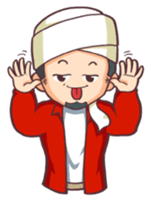 Aa Bim The Happy Moslem sticker #6819784