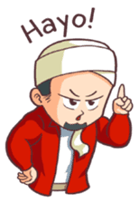 Aa Bim The Happy Moslem sticker #6819788