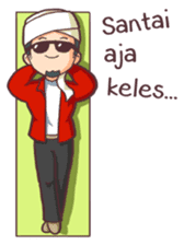 Aa Bim The Happy Moslem sticker #6819795