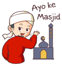 Aa Bim The Happy Moslem sticker #6819798