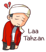 Aa Bim The Happy Moslem sticker #6819799