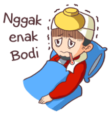 Aa Bim The Happy Moslem sticker #6819806