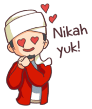 Aa Bim The Happy Moslem sticker #6819807