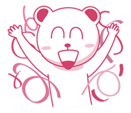 Pink bear! sticker #6820126