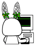 JEWEL RABBIT sticker #6820353