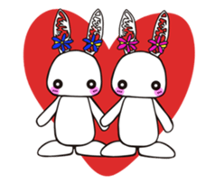 JEWEL RABBIT sticker #6820364