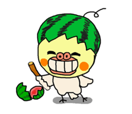 Sticker of pretty OKAMEINKO in Summer2 sticker #6820449