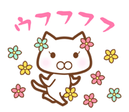 Re:The white cat which plays sports sticker #6820641