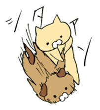 Unwind unrest Animals sticker #6820988