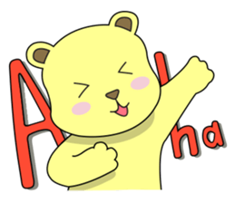 Taddy Bear - EN sticker #6821449