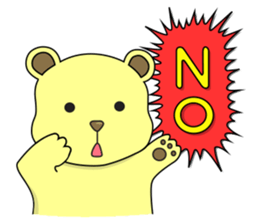 Taddy Bear - EN sticker #6821453