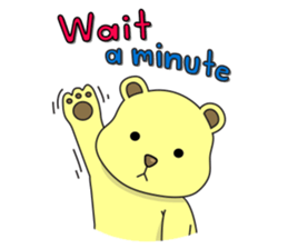 Taddy Bear - EN sticker #6821458