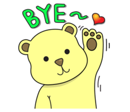 Taddy Bear - EN sticker #6821459