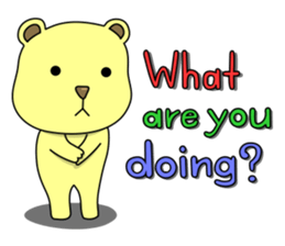 Taddy Bear - EN sticker #6821462