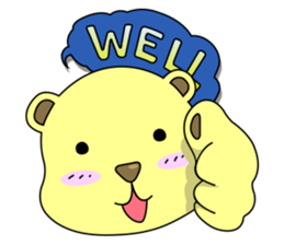 Taddy Bear - EN sticker #6821466