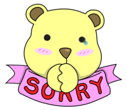 Taddy Bear - EN sticker #6821467