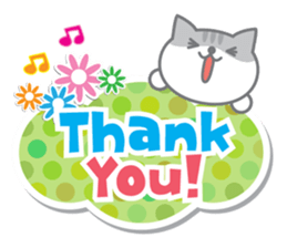 Cute Cat Conversation ver.2 sticker #6821574