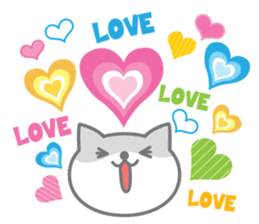 Cute Cat Conversation ver.2 sticker #6821588