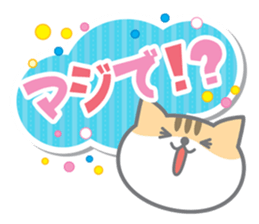 Cute Cat Conversation ver.2 sticker #6821592