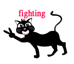 Tuadum Funny Cat sticker #6821731