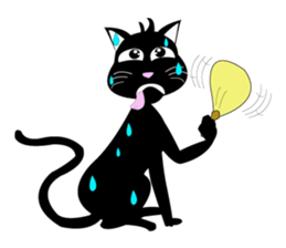 Tuadum Funny Cat sticker #6821733