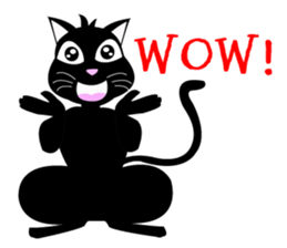 Tuadum Funny Cat sticker #6821736