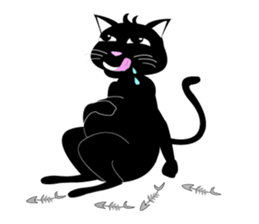 Tuadum Funny Cat sticker #6821737