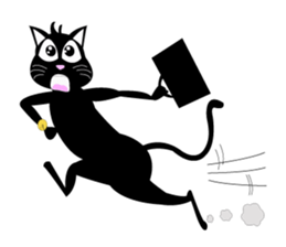 Tuadum Funny Cat sticker #6821740