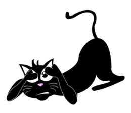 Tuadum Funny Cat sticker #6821741