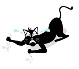 Tuadum Funny Cat sticker #6821742