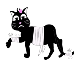 Tuadum Funny Cat sticker #6821743