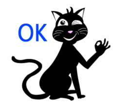 Tuadum Funny Cat sticker #6821744