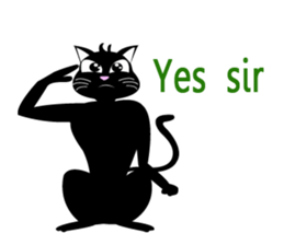 Tuadum Funny Cat sticker #6821745