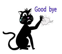 Tuadum Funny Cat sticker #6821747