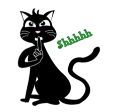 Tuadum Funny Cat sticker #6821748