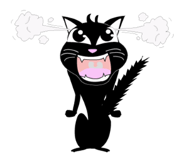 Tuadum Funny Cat sticker #6821749